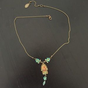 Original Michal Negrin hamsa necklace